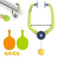 thumbnail image 1 of NAOJIE Door Pong Ball Game,Hanging Table Tennis Trainer Portable Set with Racket and Balls,Adjustable Hanging Table Tennis Trainer Exerciser for Beginners, 1 of 7