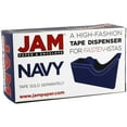 thumbnail image 2 of JAM Colorful Tape Dispenser, Navy Blue, 1/Pack, 2 of 5