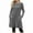 Gray, variant on Maean Women's Knit Long Sleeve Dress Fall Winter Crewneck Casual Midi Tunic Dresses with Pockets