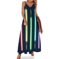 thumbnail image 1 of Vestido sin mangas con sable de luz, vestido de noche para mujer, vestidos para mujer, ropa, vestidos, 1 of 7