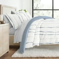thumbnail image 4 of 8PC Bedding Bundle - Patterned Duvet Cover Set White Comforter and Solid Sheet Set in Urban Vibe, 4 of 12