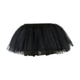 thumbnail image 2 of TISHITA Layered Women Tulle Tutu Skirt Ballet Dance Party Adults Classic Tulle Petticoat Black, 2 of 8
