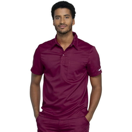 

Cherokee Workwear Revolution Men Scrubs Top Polo WW615