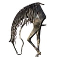 thumbnail image 1 of Ounissouiy Escultura de caballo rústico, estatua moderna, arte de Metal, estatua de caballo resistente al agua para el hogar, estante de libros, chimenea, Decoración del hogar No.1 Ounissouiy HA041330-01, 1 of 6