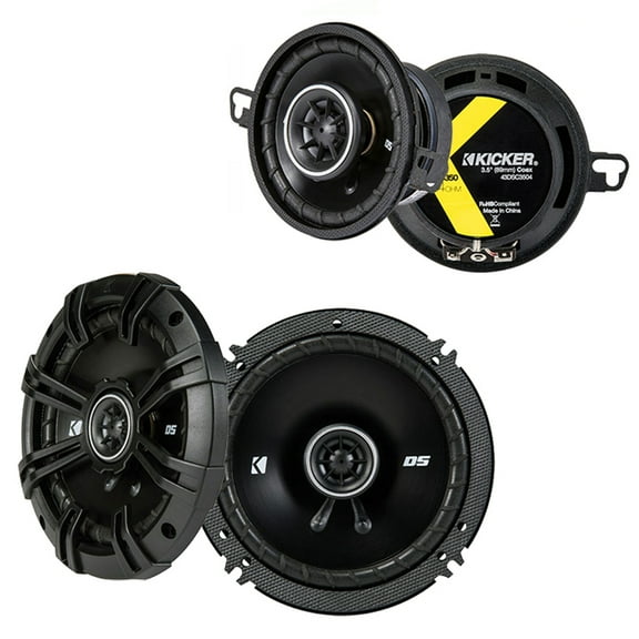 Fits Toyota Camry 1987-1991 Factory Speaker Upgrade Kicker DSC35 DSC65 Package