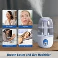 BEAR Humidifiers for Bedroom, 3L Cool Mist Humidifier
