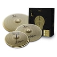 thumbnail image 1 of Set de platillos Zildjian L80 Low Volume LV468 Hi-Hats de 14 pulgadas + 16 pulgadas+ 18 pulgadas Crash Ride, 1 of 5
