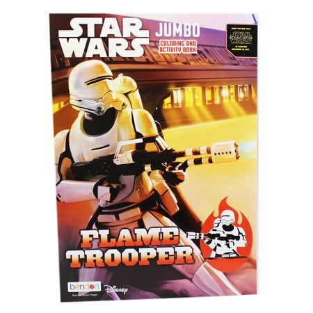 Star Wars Flame Trooper Jumbo Coloring and Activity Book