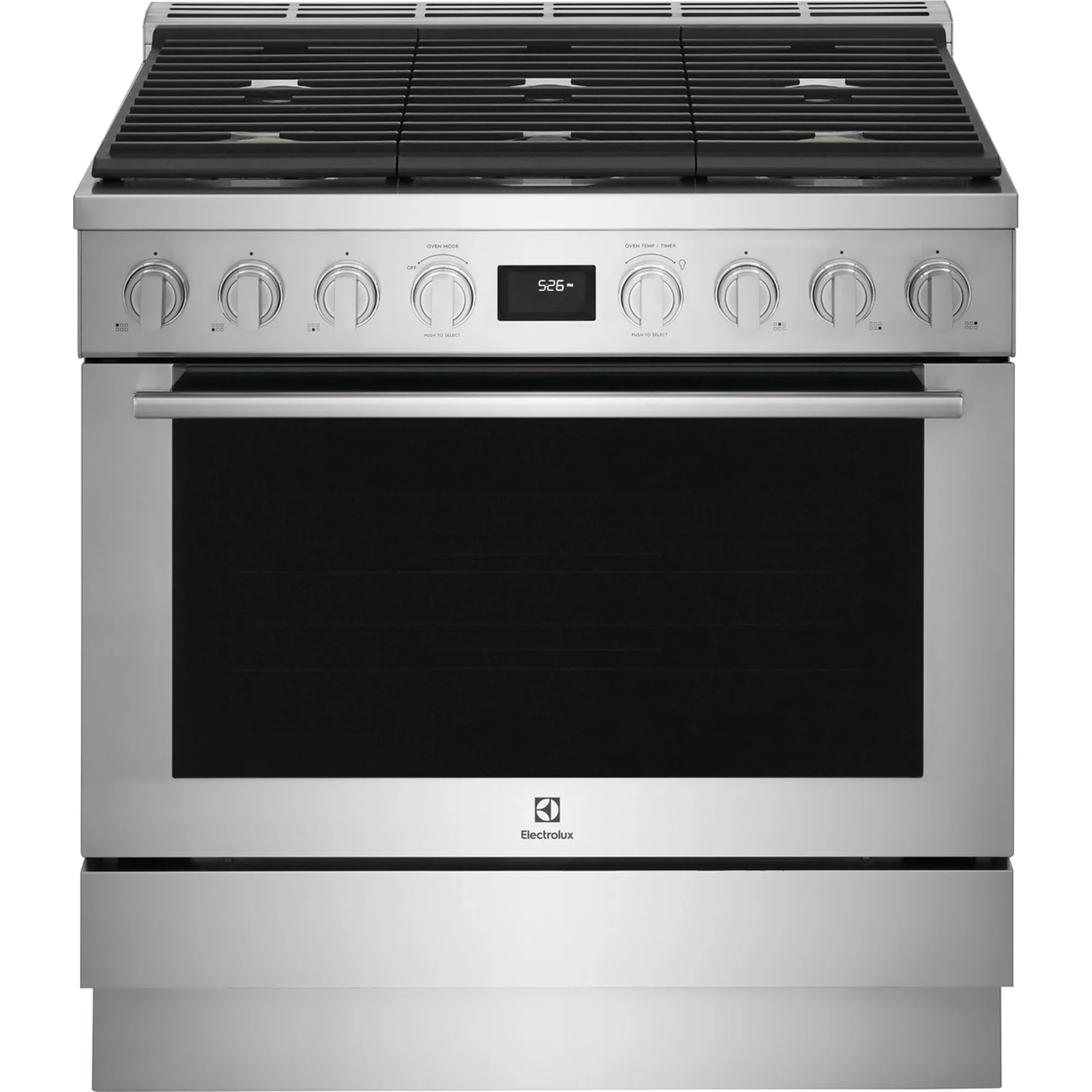 Electrolux Ecfd3668a 36" Wide 4.4 Cu. Ft. Free Standing Dual Fuel Range - Stainless Steel