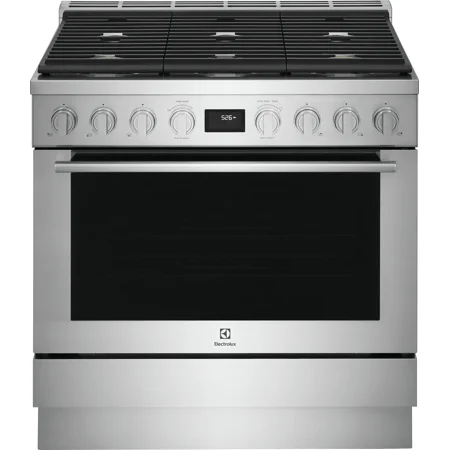 Electrolux Ecfd3668a 36" Wide 4.4 Cu. Ft. Free Standing Dual Fuel Range - Stainless Steel