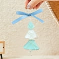 thumbnail image 6 of Christmas Tree-Shaped Sea Glass Friendship Decor, Handcrafted Sea Glass Ornament, Timeless Birthdays Holidays Christmas Decoration, Wall Art Hanging Ornament for Friends, 6 of 8
