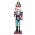 thumbnail image 1 of 1Pc Wooden Nutcracker Soldier Adornment Creative Puppet Doll Craft Xmas Decor, 1 of 6