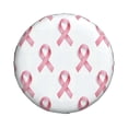 thumbnail image 2 of Multi-Size Car Tire Dust Cover Sunscreen, Corrosion, Dust And Water Keep Spare Tires Clean Classic Pink Ribbon Pattern 16 Inch, 2 of 8