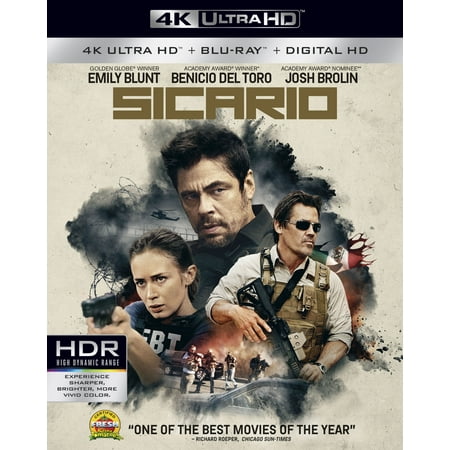 Sicario (4K Ultra HD + Blu-ray + Digital HD)