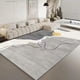 thumbnail image 3 of Alfombra de sala de estar estilo crema ligera de lujo avanzada para dormitorio, sala de estudio, sofá moderno, mesa de café, manta, mesita de noche, alfombra para piso, 3 of 6