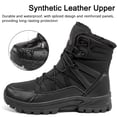 thumbnail image 3 of Ecetana Men's Snow Boots Faux Fur Warm Snow Boots Lightweight Anti-slip Waterproof Winter Boots, 3 of 6