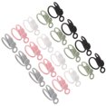 thumbnail image 1 of Bridas de silicona reutilizables para cables, organizador de cables para auriculares y electrodomésticos, 20 unidades, ajustables, de gel de sílice, 1 of 6