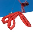 thumbnail image 4 of Élingues de Levage Rouges, Élingues Rondes Sans Fin 5T PES Sangle Largeur 90mm Élingues de Levage pour les Yeux 3 m 9.84 Pieds, 4 of 7