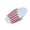 Slippers # Sky Blue, variant on House Slippers for Women Open Toe Fuzzy Striped Wide Band Slip On Scuff Plush Bedroom Slides Winter Indoor Lounge Footwear