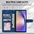 thumbnail image 5 of Wallet Magnetic Flip Leather Case For Samsung Galaxy A03 A12 A13 A14 A15 A31 A32 A33 A34 A51 A52 A53 A54 Note 20 Ultra 10 Lite 9, 5 of 5