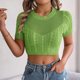 thumbnail image 4 of mfyjkho Tops De Gimnasio Para Mujer, Blusa Informal De Manga Corta Con Cuello Redondo, Holgada Y Lisa, Para Mujer Tops De Tallas Grandes M, 4 of 5