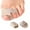 black, variant on Qliuoazw Brace Soft Splint Brace To Correct And Straighten Toe Pain Relief Wrap Protruding Correction Device With Split Toe Correction Strap