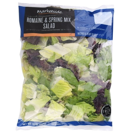 Marketside Romaine Spring Mix Salad, 10 Oz.