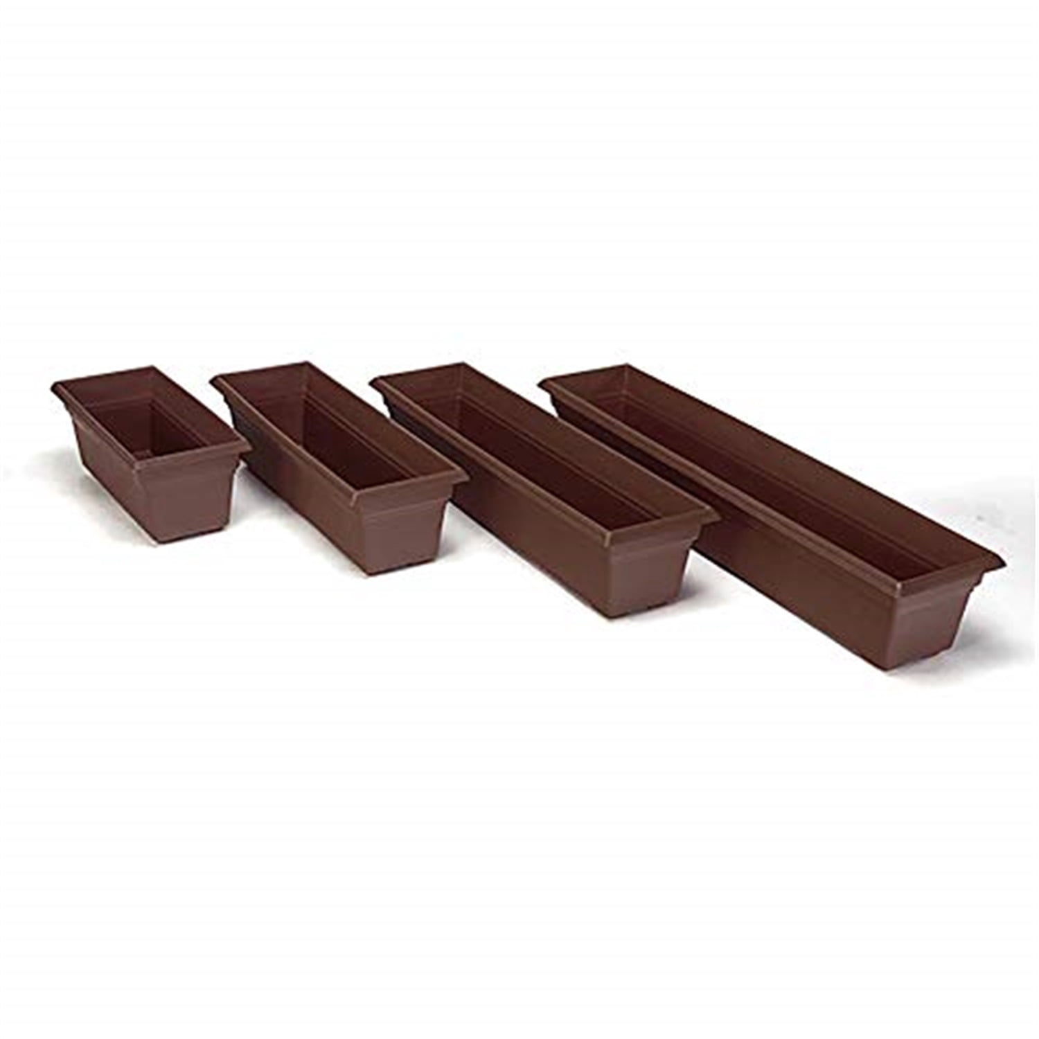 Root & Vessel Countryside Flower Box, Brown, 36"