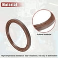 thumbnail image 3 of Unique Bargains Engine Crankshaft Oil Seal for Mazda CX-7 2009-2013 for Ford for Ranger 99-12 No.F802-11-399/F80211399 Brown, 3 of 6