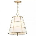 thumbnail image 4 of Hudson Valley Lighting - Savona - Three Light Pendant-Aged Brass Finish, 4 of 7