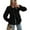 Black, variant on PRETTYGARDEN Women's Spring Fall Babydoll Peplum Blouse Shirt Puff Long Sleeve Bow Tie Front Trendy Cute Y2K Going Out Tops