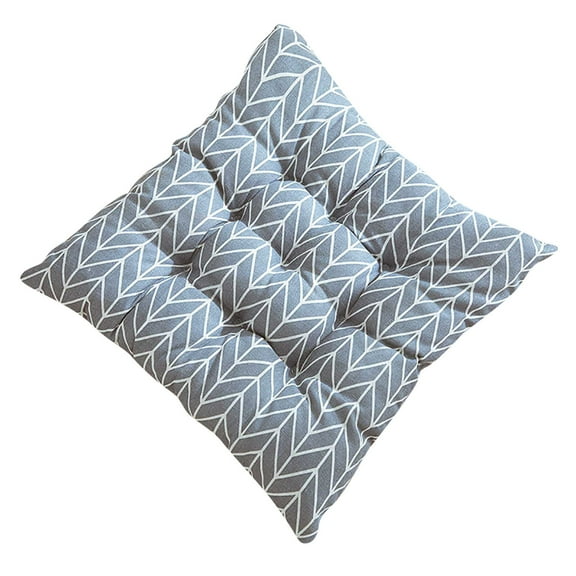 naioewe Patio Chair Cushion, Outdoor/Indoor Waterproof Square Corner Seat Cushion, Dining Chair Cushion for Garden Patio Furniture(A)