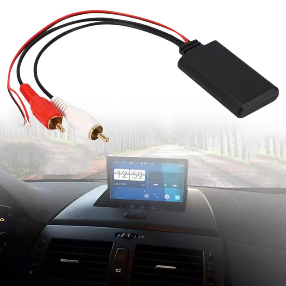 Universal Wireless Bluetooth 5.0 Audio Music Adapter Module for Car Stereo Systems with RCA Input, 5-12V Power