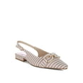 thumbnail image 2 of London Rag Crina Pearl-Detailed Horsebit Woven Womens Flats, 2 of 9