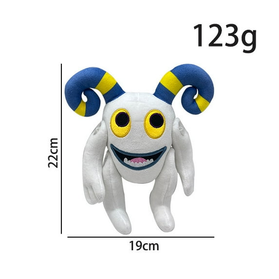 My Singing Monsters Wubbox Plush Soft Stuffed Animal Plush Figure Doll, My Singing Monsters Toys Toy Dolls, for Game Lovers, Kids and Fans Friends Gifts (B)
