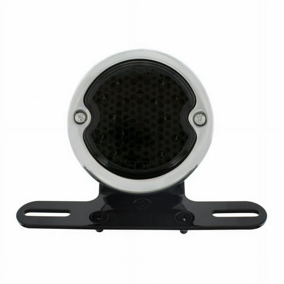 LED Motorcycle Rear Fender Tail Light - Black Bracket