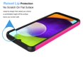 thumbnail image 5 of Takfox for Samsung A52 Case, Galaxy A52 Case, Galaxy A52 5G Case, Shockproof Hard Plastic Scratch Resistant Bumper Rubber Grip Sturdy Full Body Protective Phone Cases-Hot Pink, 5 of 6