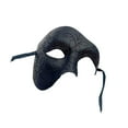 thumbnail image 3 of Masquerade Men Halloween Glitter Decorative Costume Cosplay Half Face, 3 of 8