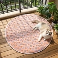 thumbnail image 4 of Reusable Puppy Pads, All-Season Washable Dog Pee Mat for Cats, Absorbent Leak-Proof Quick-Dry Floor Protector, Soft Crate Liner, Machine Washable(L,Khaki), 4 of 5