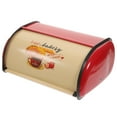 thumbnail image 6 of Hytrove Iron Bread Box 34X23X15Cm 1Pack Red For Home And Bakery Shop Storage, 6 of 8