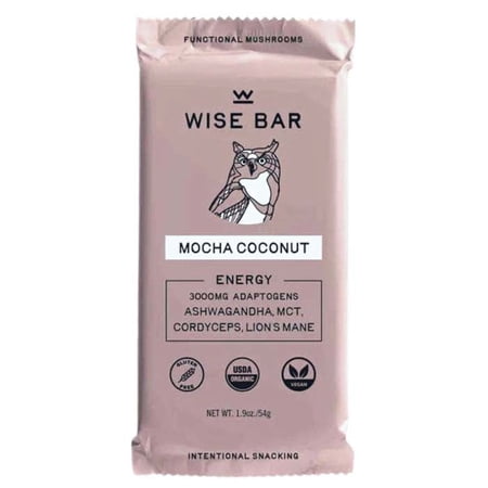 Wise Bar - Bar Mocha Coconut  1.9oz | Pack of 12