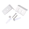 thumbnail image 3 of Minkissy Guide de Porte de Grange Style Moderne Lot de 1 Acier Inoxydable Argenté pour Installation de Porte, 3 of 5