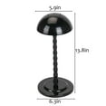 thumbnail image 2 of Gustave 2 Pack Wig Holder Stand 13.8 Inch Portable Non-Slip Hat Cap Wig Head Styling Display Stands Travel Storage Holder, White, 2 of 7