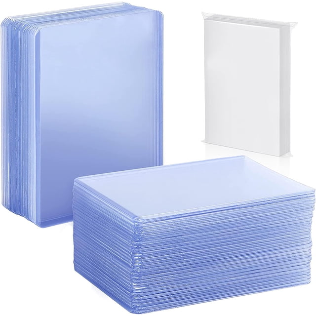 Protectores de tarjetas NESSDOVE, paquete de 200 unidades, 3 x 4 pulgadas, con fundas, 35 unidades