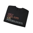 thumbnail image 3 of Psychologist Sweatshirt Gifts Crew Neck Shirt Long Sleeve Unisex, 3 of 5