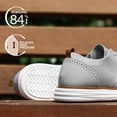 thumbnail image 4 of Zapatillas Oxford Bruno Marc para Hombre KnitFlex Mesh Gris Talle 10.5, 4 of 9
