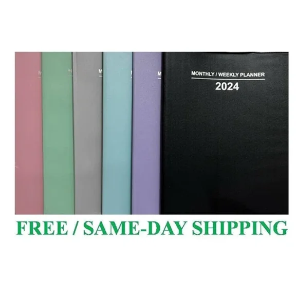 2024 Monthly Appointment Planners Calendar Day-Timer 11"X8.5"