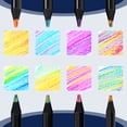 thumbnail image 2 of Finenolo 8 Pieces Rainbow Colored Pencils with Sharpener, Teen Girl Gifts Trendy Stuff,Arts and Crafts,Party Favors,Stocking Stuffers, 2 of 8