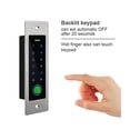 thumbnail image 3 of Waterproof Fingerprint Metal Access Control Keypad RFID125Khz Embedded Design Password Reader Gate Opener Access Controller ,Long Lasting, 3 of 8