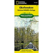 National Geographic Trails Illustrated Map: Okefenokee National Wildlife Refuge Map (Other)
